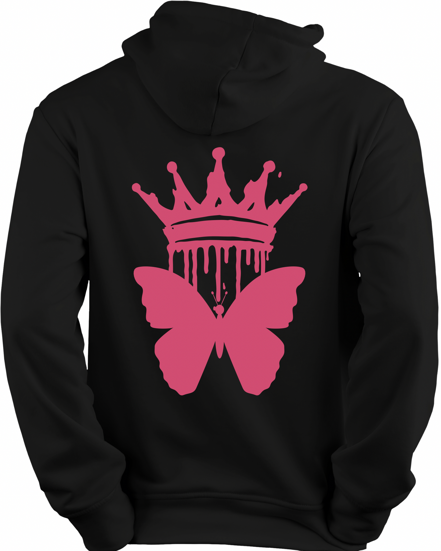 333 Butterfly Unisex Full Zip Hooded Sweatshirt