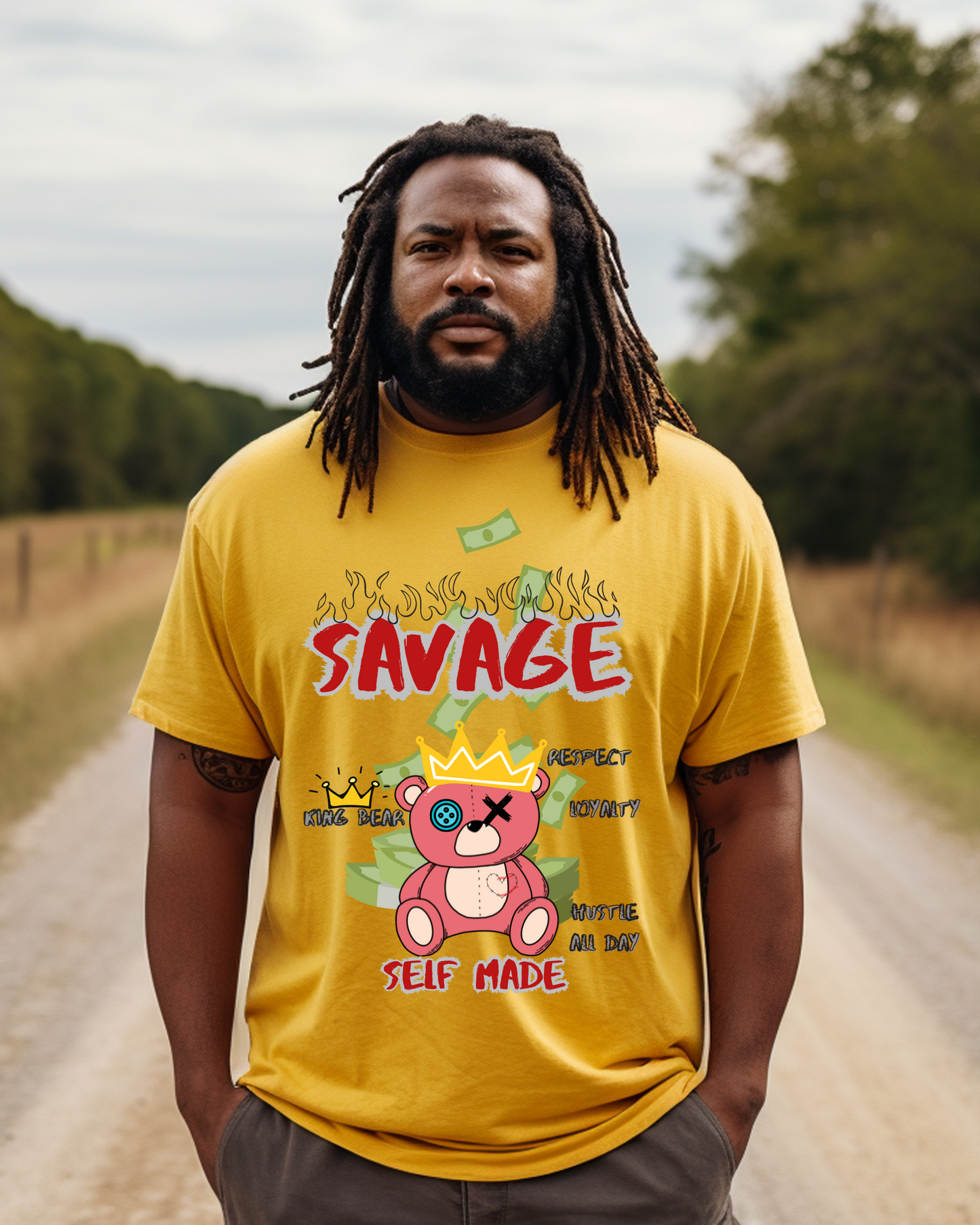 King Savage Teddy Bear