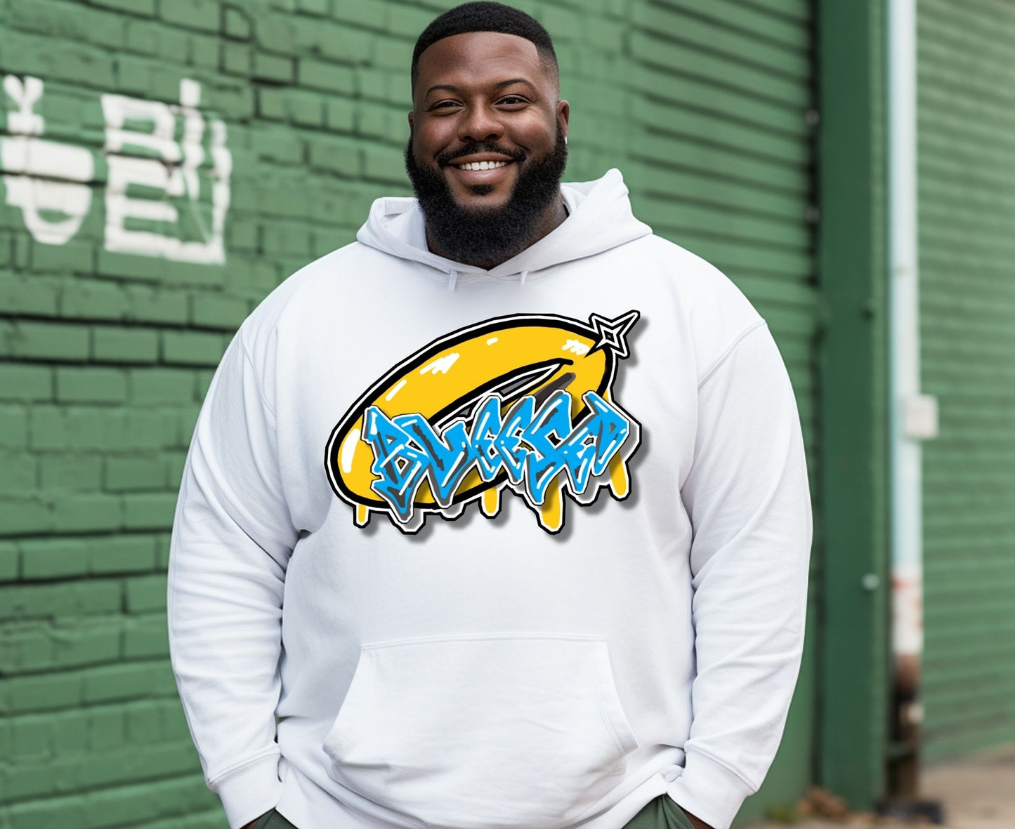 Blessed Graffiti Hoodie